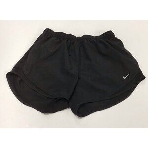 Nike Women's Dri Fit Running Training Shorts Lined 3" Inseam Black - Size XL 🩶